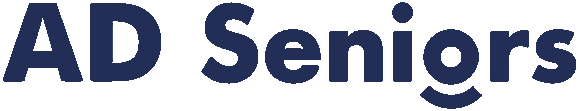 logo ad senior blue